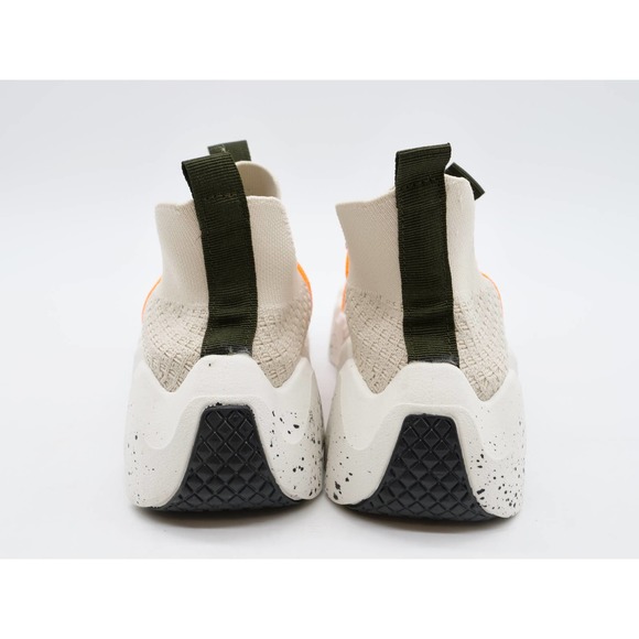 Yoki Calder Womens 10 Sneakers Beige Knit Lace Up Chunky Retro Fashion Shoes - Picture 8 of 10